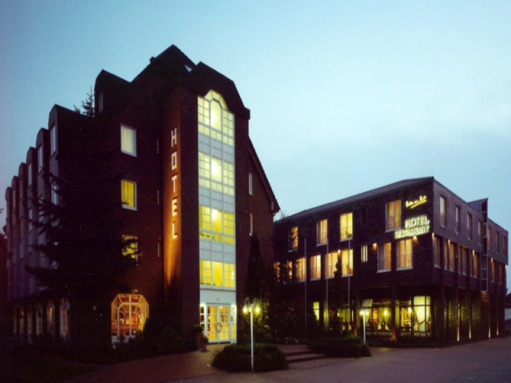 Hotel Am Erzengel Bocholt Exteriör bild